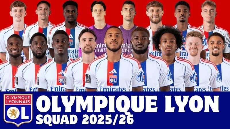 Đội hình của Lyon mùa giải hiện tại